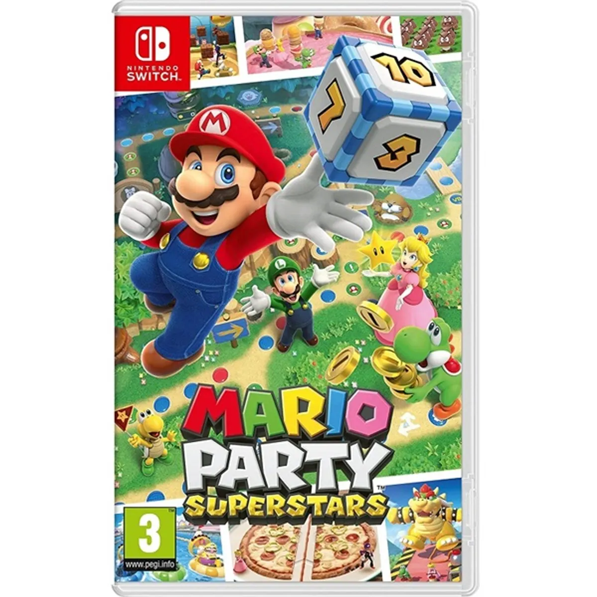 Nintendo NSS4326 Mario Party Superstars korhatár 3 év típus játékszoftver platform Nintendo Switch műfaj Party kiadás standard #1