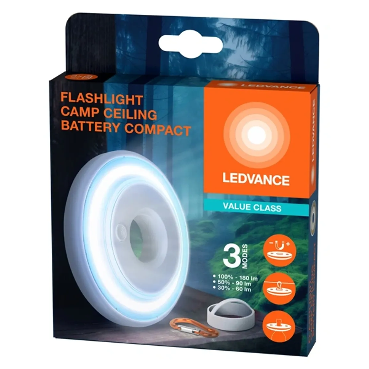 OSRAM 4099854175688 elemes mágneses felszerelhető lámpa fehér led 6500 K 180 Lm 2,2 W IP20 fal #2