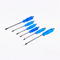 IRIS TOOLS SD-006-021 üthető csavarhúzó készlet 6db laposfejű és keresztfejű 5x75 5x100 6x150