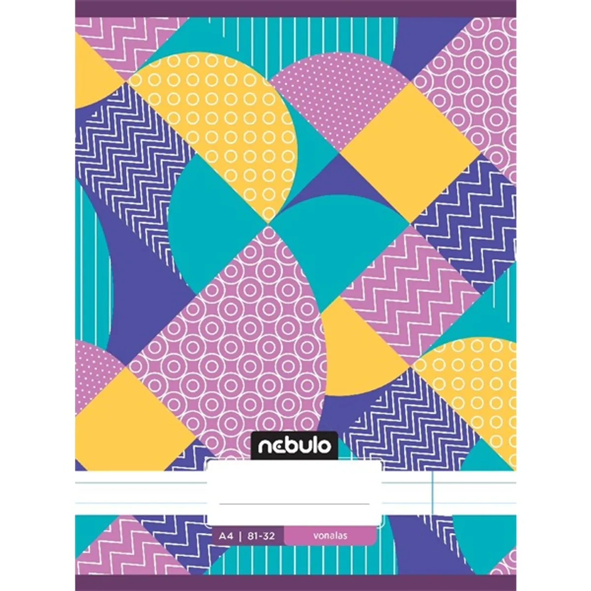 Nebulo Vo-Ld-A4 L-Design füzet 32 lap vonalas tűzött #3