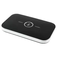 Sal BTRC 100 bluetooth adó-vevő adapter fekete 2x 3,5mm aljzat beépített akkumulátor usb töltőkábel