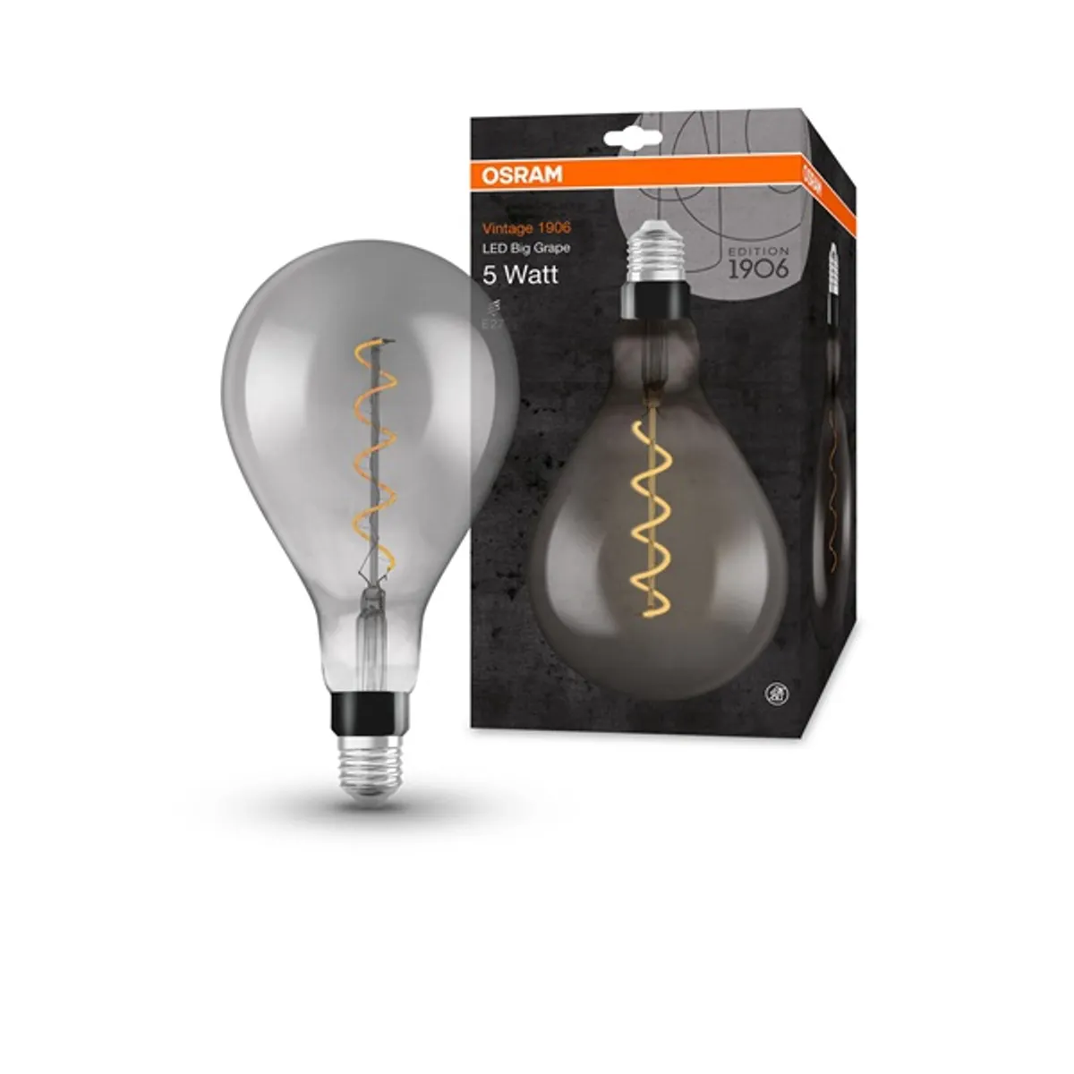 LEDVANCE 4058075269903 LED körte filament vintage E27 5W 110 lm 1800K 330 fok 15000 óra #2