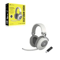 CORSAIR CA-9011286-EU2 HS65 v2 vezeték nélküli fejhallgató 7.1 fehér mikrofon balra #4