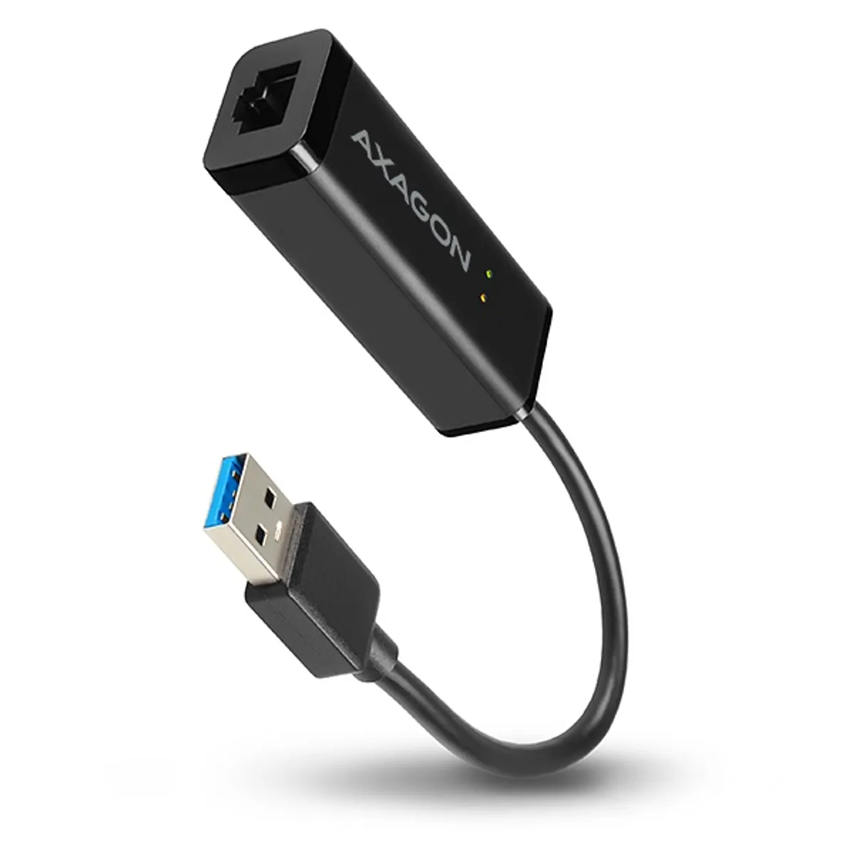 AXAGON ADE-SR usb 3.0 gigabit ethernet rj-45 15 cm fekete #1