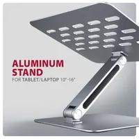 AXAGON STND-LQ ALU HQ 10-16" laptop állvány alumínium #2