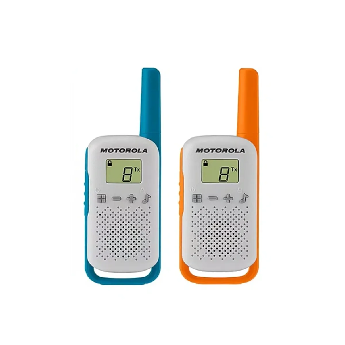MOTOROLA B4P01611MDKMAW kézibeszélő elem méret 3xAAA hatótávolság 4 km csatornák száma 16 típus walkie-talkie #1