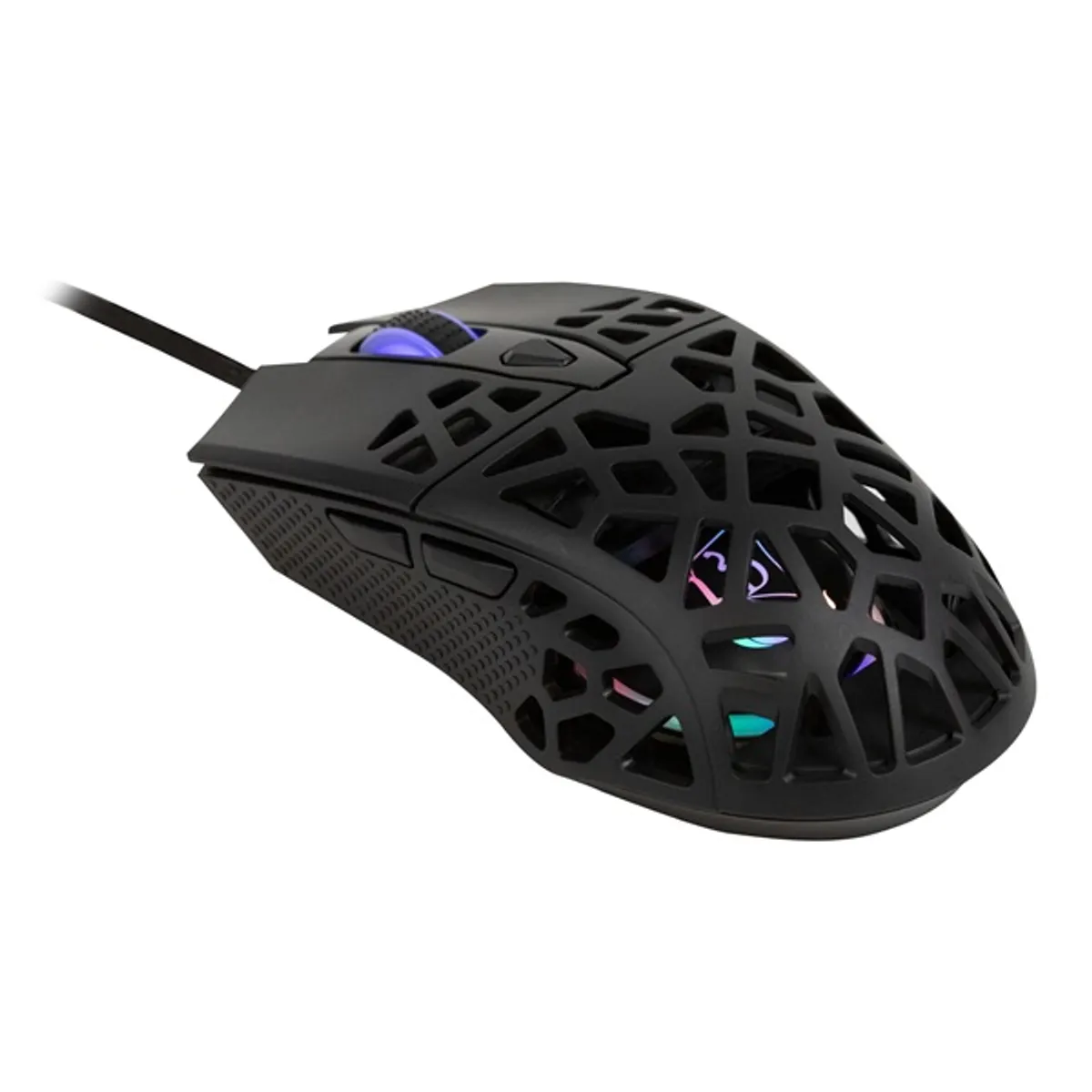 Drakkar KX-DK-GM-UL-PC Aegir Ultra Light gamer egér 7 gomb 10000 dpi USB 180 cm Fekete #2