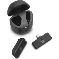 JBL JBLSTRMWLLGHTBLK Quantum Stream vezeték nélküli Lightning mikrofon Fekete