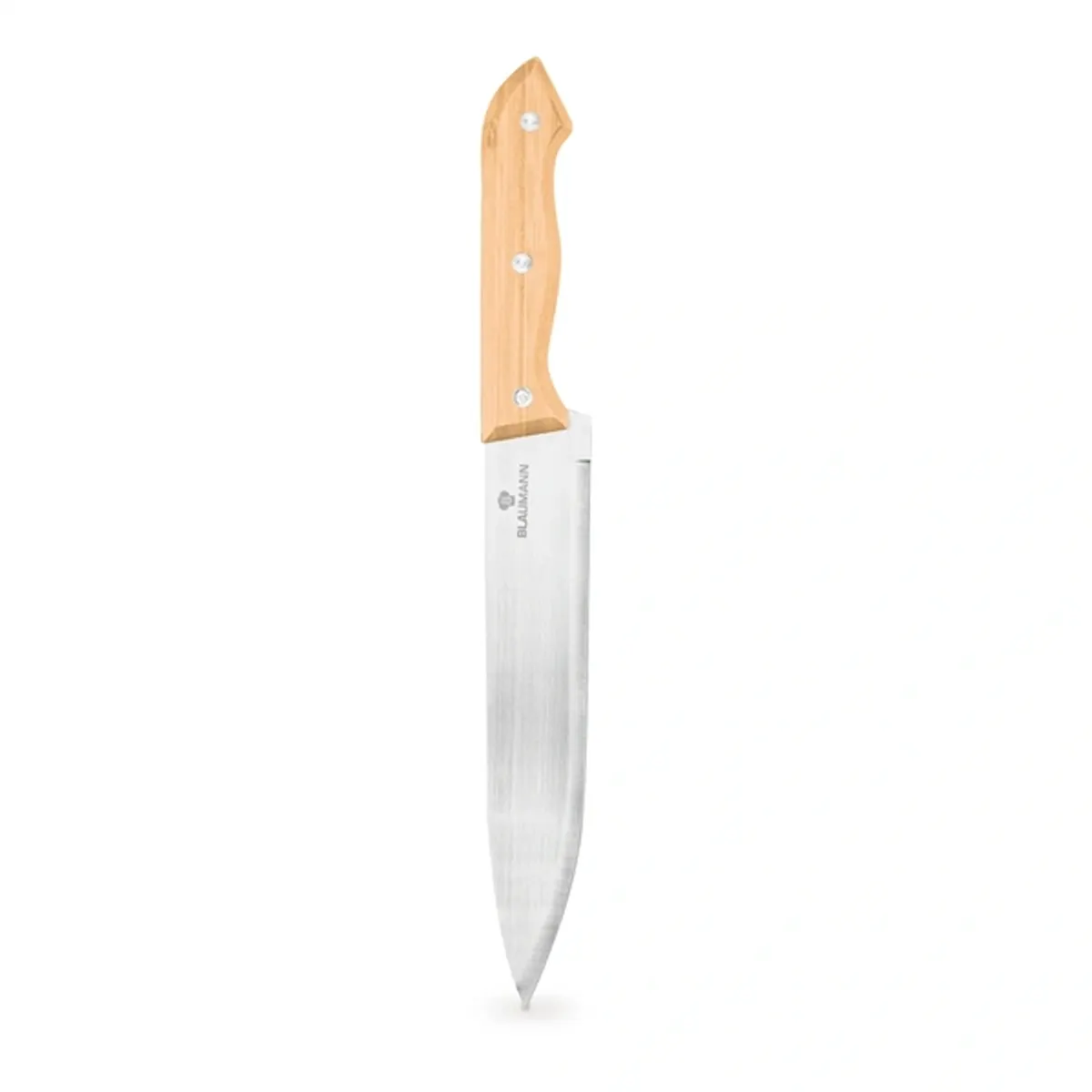 Blaumann BL-4118 grill eszköz készlet rozsdamentes acél bambusz nejlon villa 32,5 cm fogó 34 cm kés 33 cm tok 35,5-8,5-4 cm #4