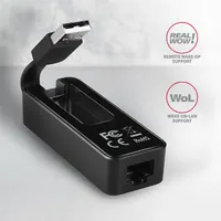 Axagon ADE-XR USB 2.0 Fast Ethernet adapter USB 2.0 A RJ45 5 cm fekete szerelt #3