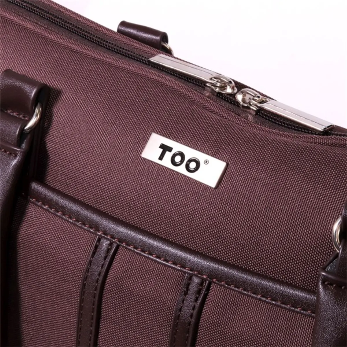 TOO HBCW016N156 notebook kézitáska barna női 15,6" kompatibilis 32 x 48 x 10 cm #2