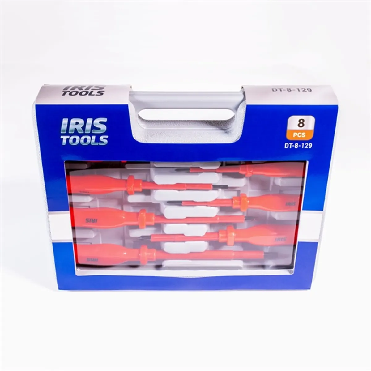 Iris Tools DT-8-129 8 darabos csavarhúzó készlet Típus Csavarhúzó #2