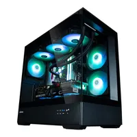 Zalman P30 BLACK ablakos mATX ARGB USB 3.0 3 beépített ventilátor táp nélküli #5