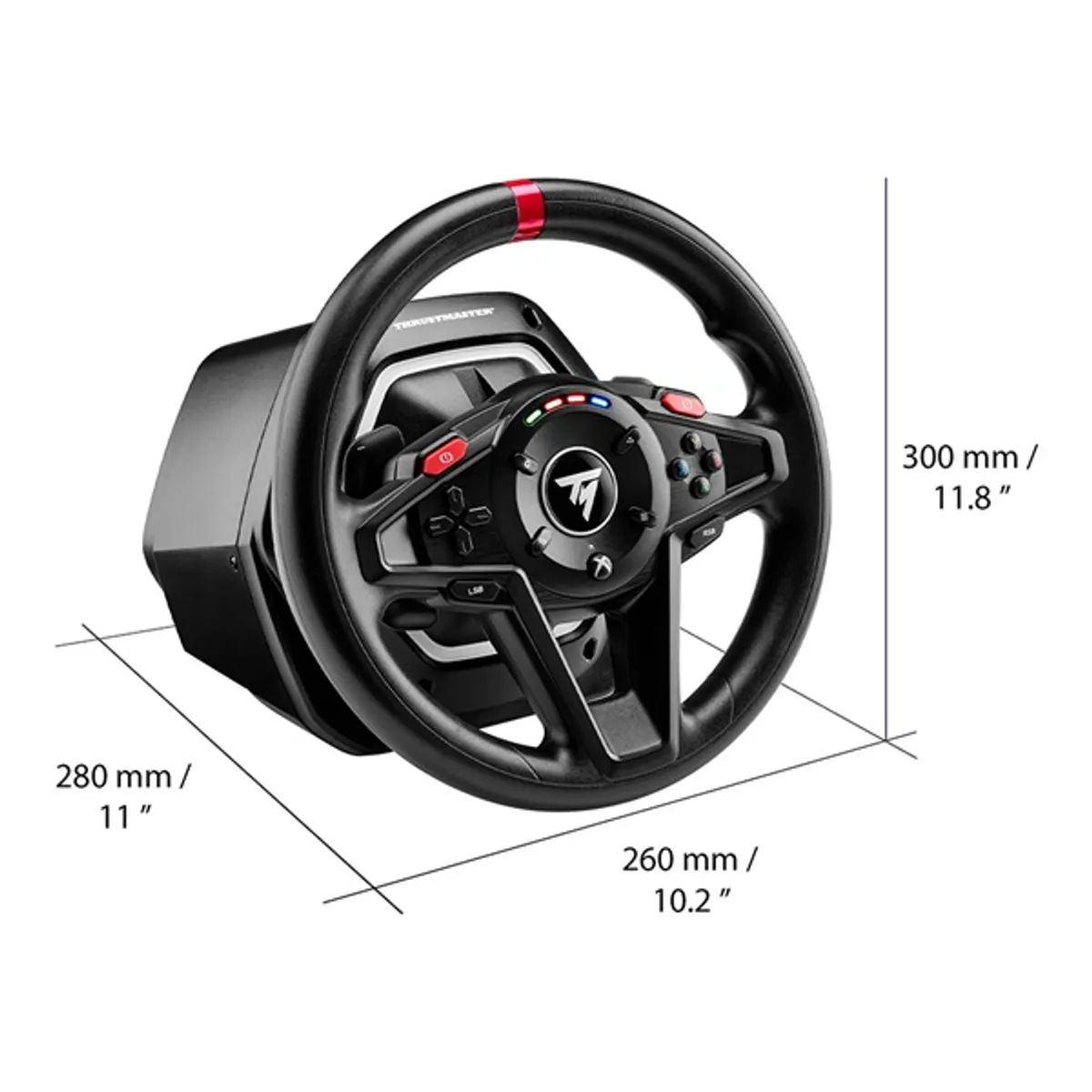 Thrustmaster 4460184 T128 HYBRID DRIVE Force Feedback 270-900 fok mágneses pedálszett PC; Xbox Series X S; Xbox One #9