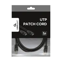 GEMBIRD PP12-3M/BK patch kábel CAT5e UTP 3m fekete RJ45 #2