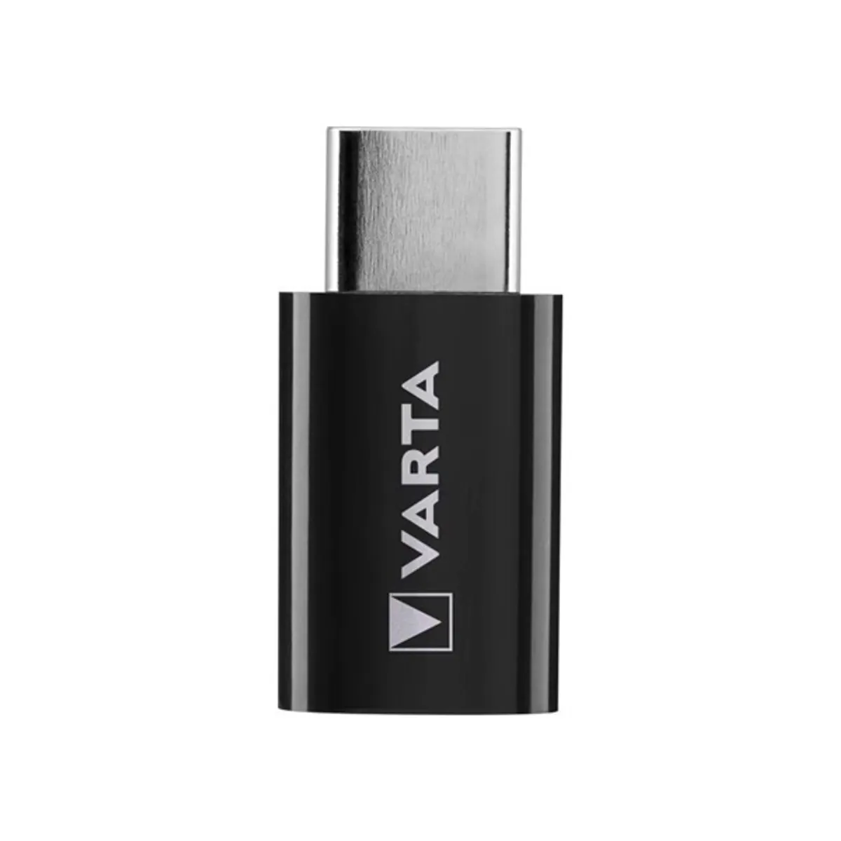 Varta 57945101401 micro USB-USB-C adapter fekete #1