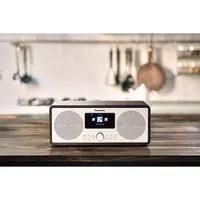 Panasonic RF-D40EG-K DAB FM internetes Bluetooth WiFi USB TFT LCD távirányító óra ébresztő #8