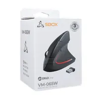SBOX SBOX VM-065W vertikális egér 1600 dpi 2xAAA USB vezeték nélküli #6