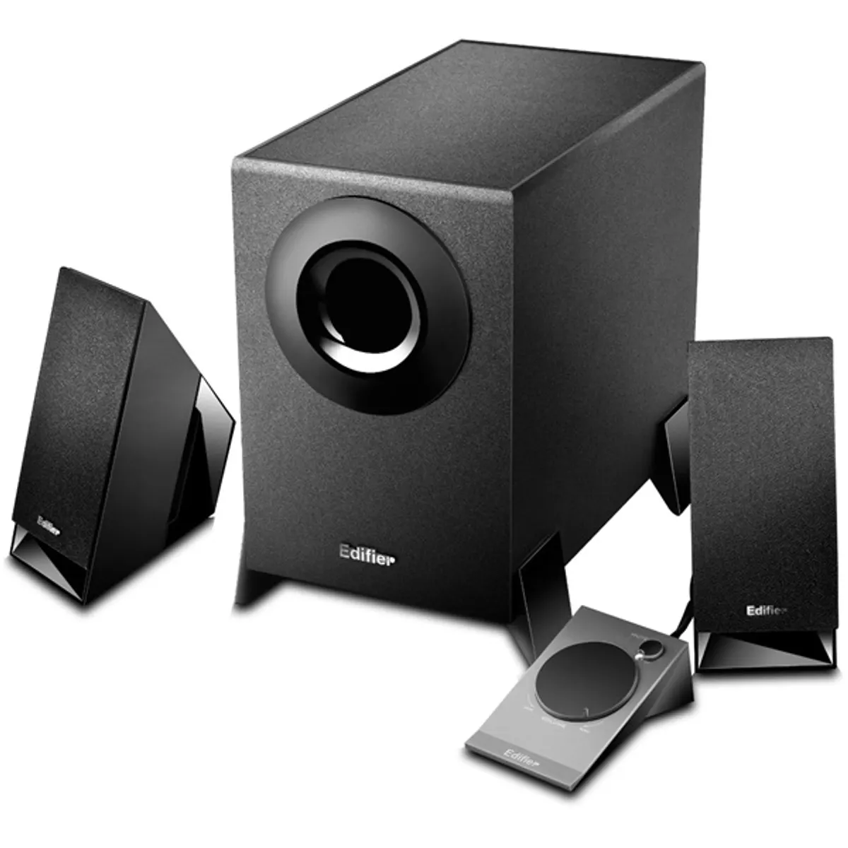 Edifier M1360 BLACK 2.1 hangfalszett fekete 3.5mm AUX bemenet 105-20000 Hz 4.5W 2x2W #2