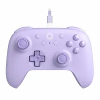 8BitDo RET00473 Ultimate 2C vezetékes kontroller lila USB-C 1000Hz Hall Effect