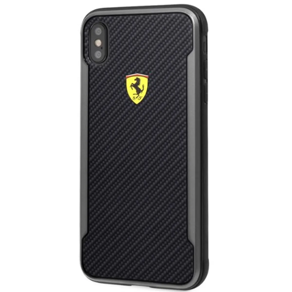 Ferrari FESPCHCI65CBBK SF Racing iPhone XS Max tok karbon hatású fekete #1