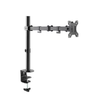 STELL 45024490 monitortartó kar acél fekete 8 kg 75x75;100x100 1 db csavaros kábelrendező 13"-32" 45;90