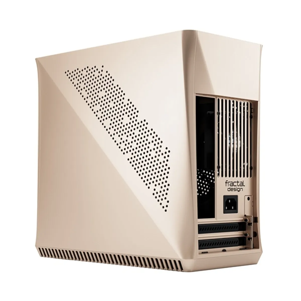 Fractal Design FD-CA-ERA-ITX-CHP Era ITX arany ablakos alumínium mini-ITX táp nélküli #3
