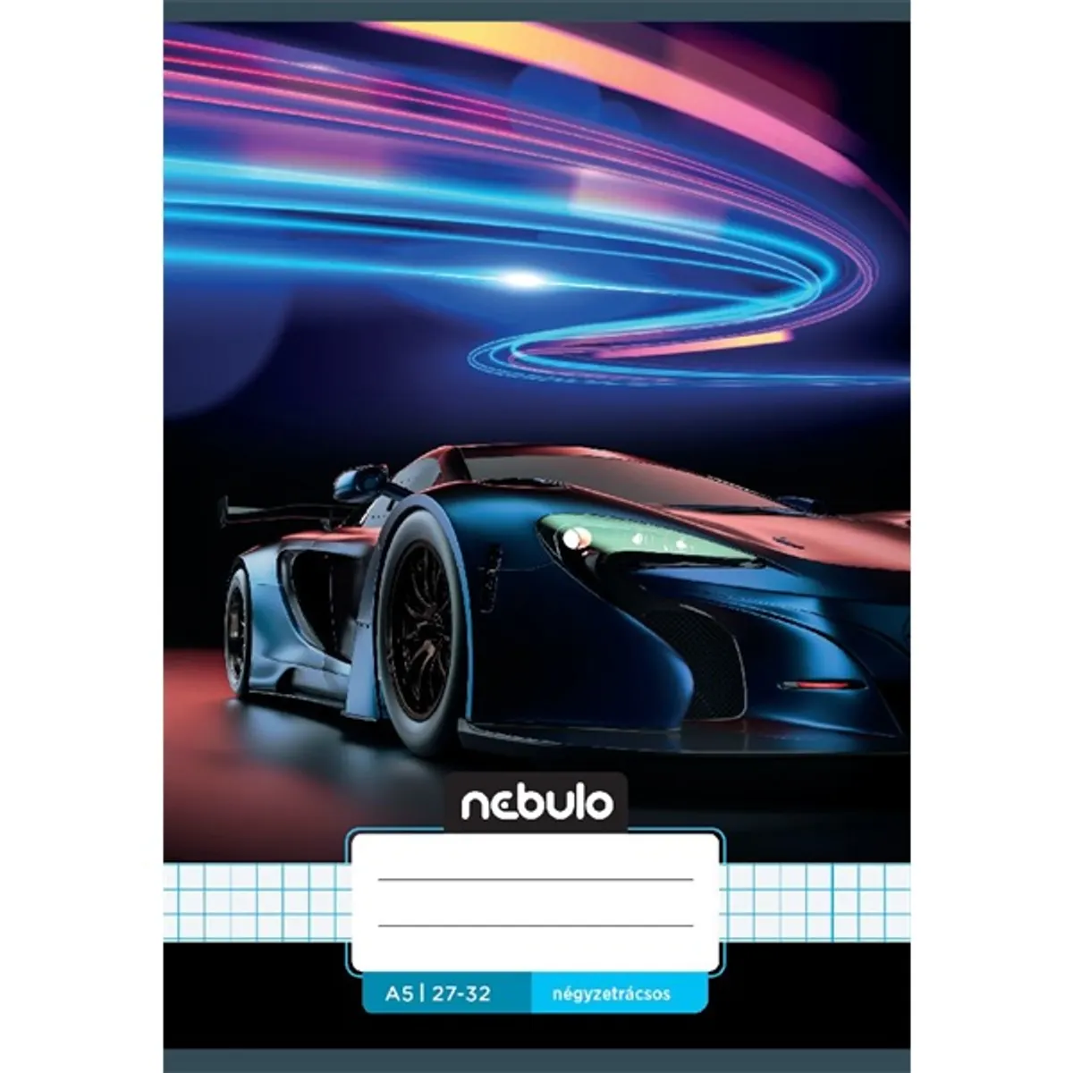 Nebulo NR-VM-A5 tűzött kockás füzet A5 32 lap #5