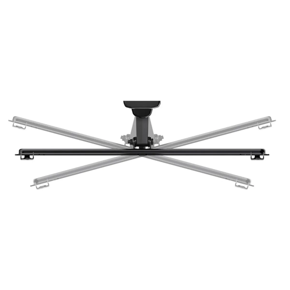 MELICONI 580478 Flatstyle FTR400 DW 40"-65" dönthető és forgatható fali TV konzol 45 kg VESA 200x200-300x300-400x400 #4