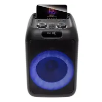SAL PAR200 PAR200 50 W 2-utas hangrendszer Bluetooth USB microSD AUX LED karaoke