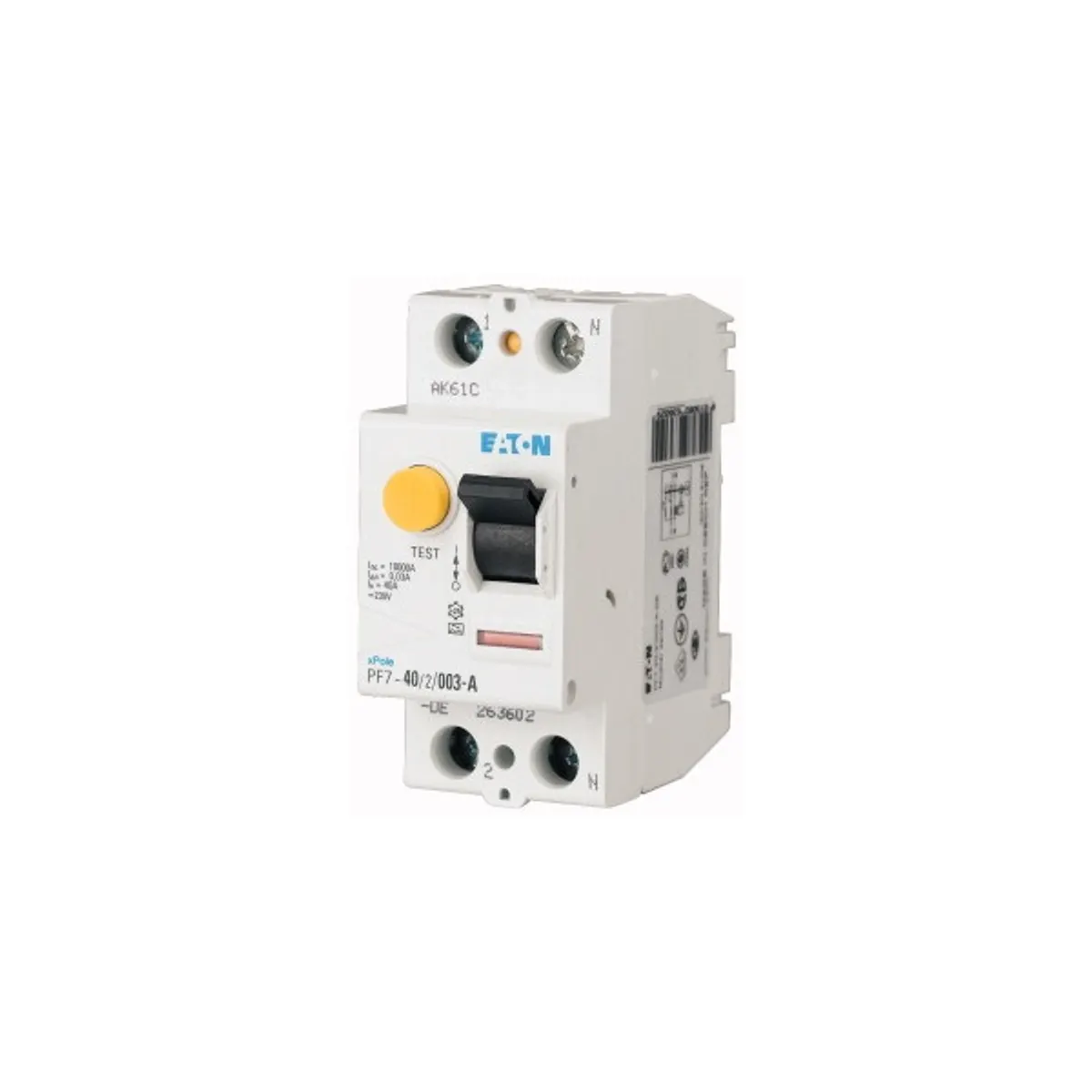 Eaton 263578 Áram-védőkapcsoló 2-pólus 10kA #1