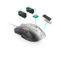 Urage 00186055 Reaper 600 optikai egér 8 programozható gomb, 16000 dpi, usb, vezetékes, rgb világítás, teflon talp, 200 cm kábel #8