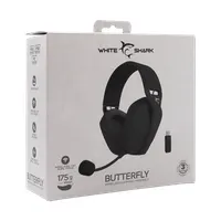 White Shark WS WGH-2442B gaming fejhallgató 40 mm hangszóró, 20-20000 Hz, 32 ohm, bluetooth, usb, 3,5 mm jack, pc; mac; konzol, balos mikrofon #8
