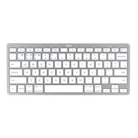Trust 24651 Basics bluetooth billentyűzet fehér US 2xAAA ultravékony bekapcsoló 12 multimédiás gomb #6