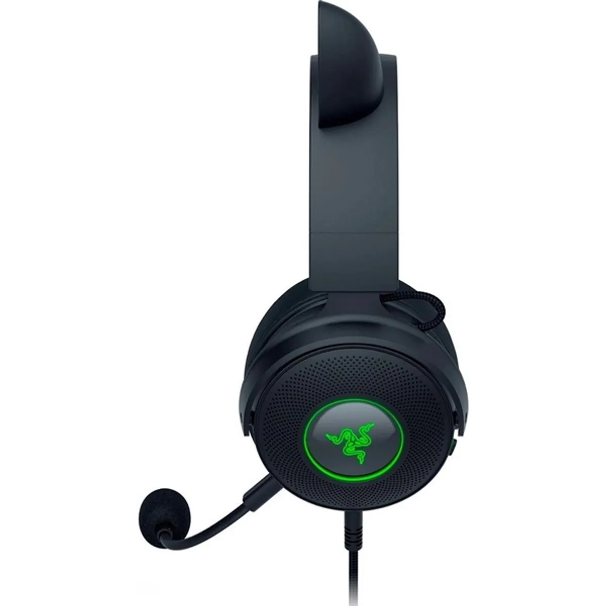 Razer RZ04-04510100-R3M1 Kraken Kitty V2 Pro 2.0 headset fekete USB hangerő szabályzó bal mikrofon 50 mm #4