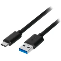 AKYGA AK-USB-24 USB A és USB C kábel 3.1 0,5m fekete
