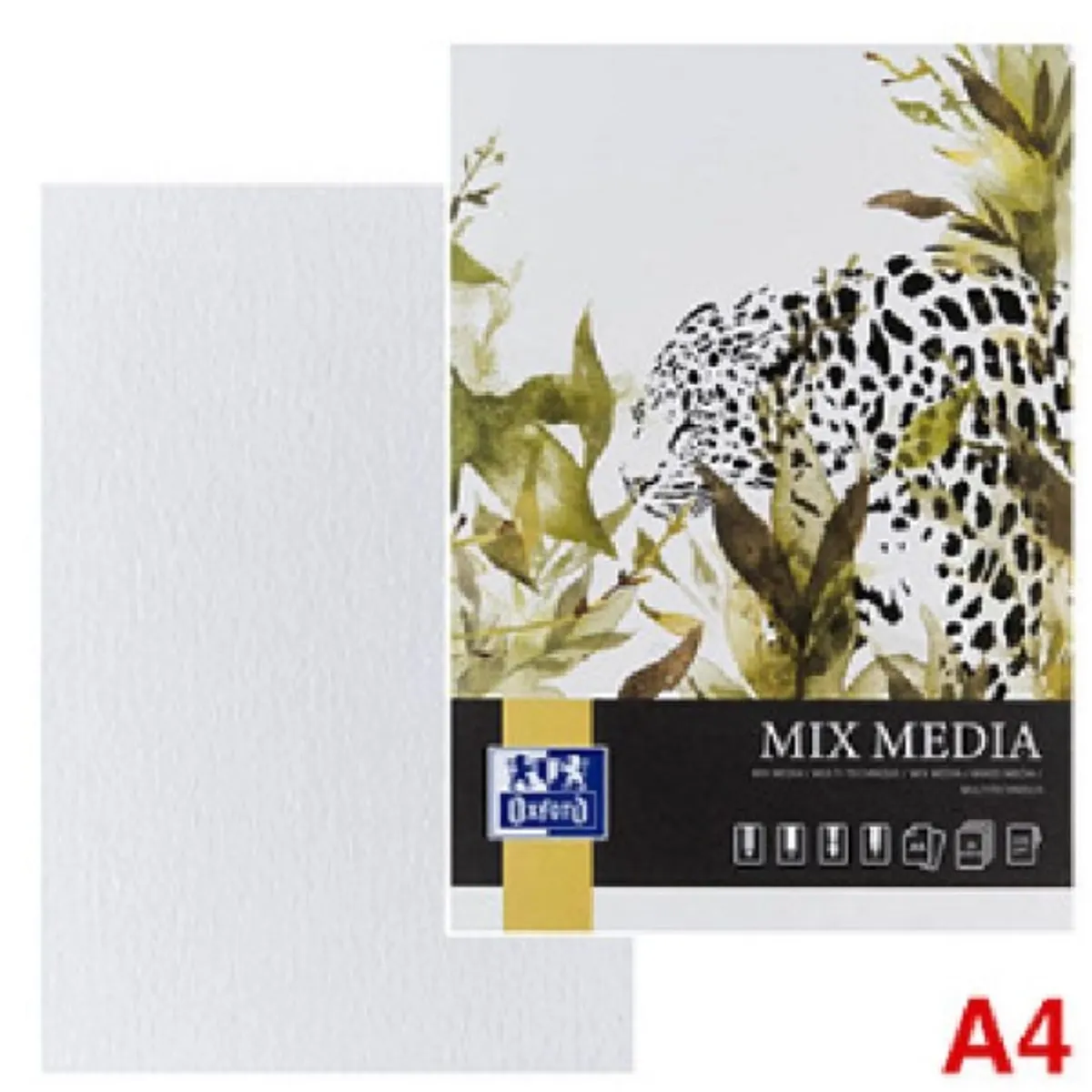 Oxford 400166123 art rajztömb A4 225 g m2 #3
