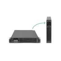 DIGITUS DN-170094 1500VA 1500W online rack szünetmentes tápegység #2