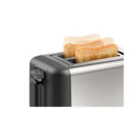 Bosch TAT3P420 DesignLine kenyérpirító 2 szeletes középre helyezés olvasztás melegítés morzsatálca automatikus kikapcsolás #5
