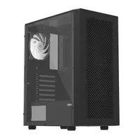 Spire G15 itx edzett üveg fekete USB 3.0 fejhallgató-mikrofon 1x3,5" HDD 2x2,5" SSD 7 bővítőhely max GPU 300 mm #2