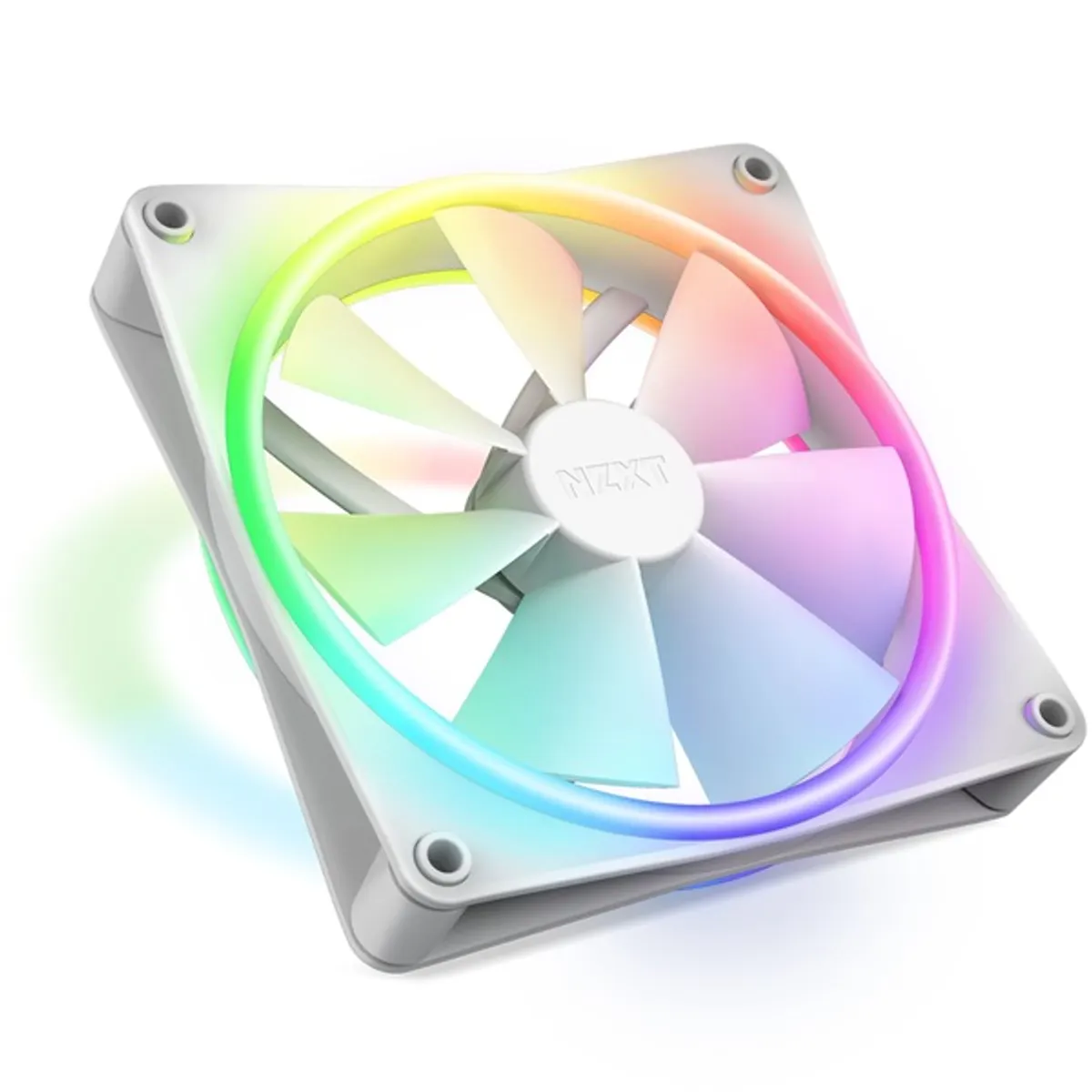 NZXT RF-D14SF-W1 F140 RGB Duo Fehér 140 mm PWM 12V FDB #1