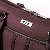 TOO HBCW016N156 notebook kézitáska barna női 15,6" kompatibilis 32 x 48 x 10 cm #2