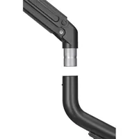 GEMBIRD MA-DA2-02 kétkaros asztali monitor tartó gázrugós 17-32" 2x monitor VESA 75x75 100x100 kábelrendező fekete #4