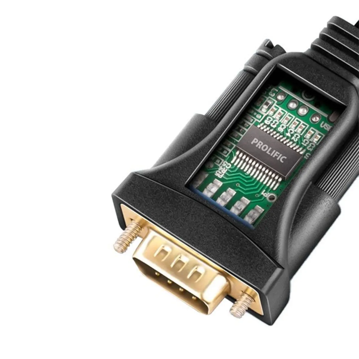 AXAGON ADS-1PSN USB-soros aktív adapterkábel 1,5 m Prolific PL2303GT #3