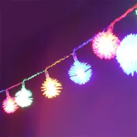 IRIS 314-09 Zúzmara alakú fényfüzér 50 led 5 m több színű 3xAA elem