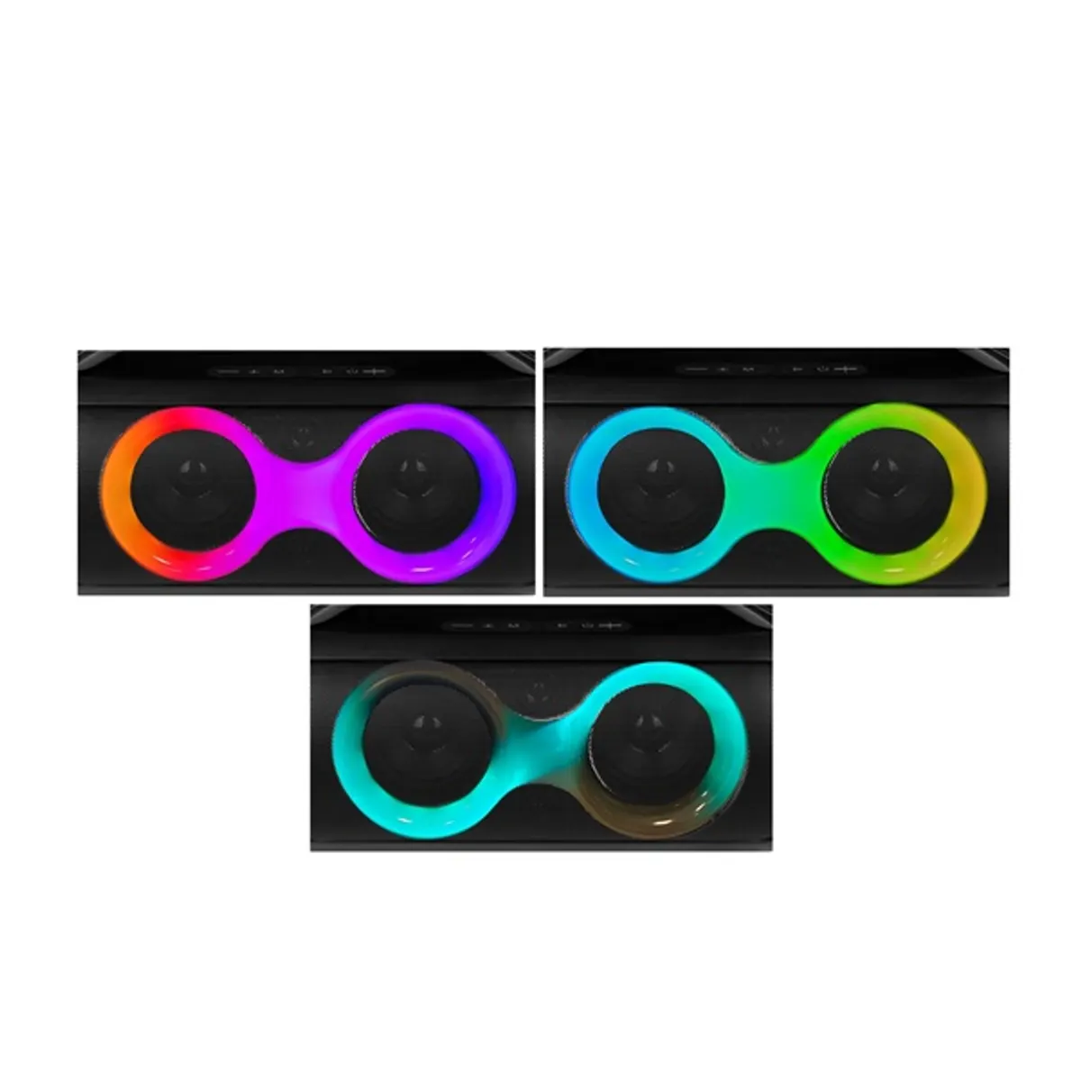 TREVI XR 8A70 Bluetooth hangszóró fekete 40 W IPX5 akkumulátoros, hordozható MP3-lejátszó USB és MicroSD #4