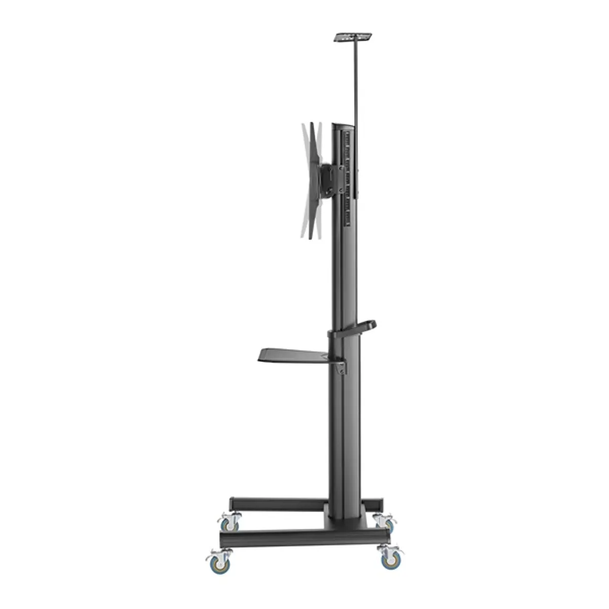 SBOX FS-446-2 mobil tv-állvány fekete 37"-70" vesa 600x400 70 kg 1200-1600 mm billenthető 5° kábelrendező #4