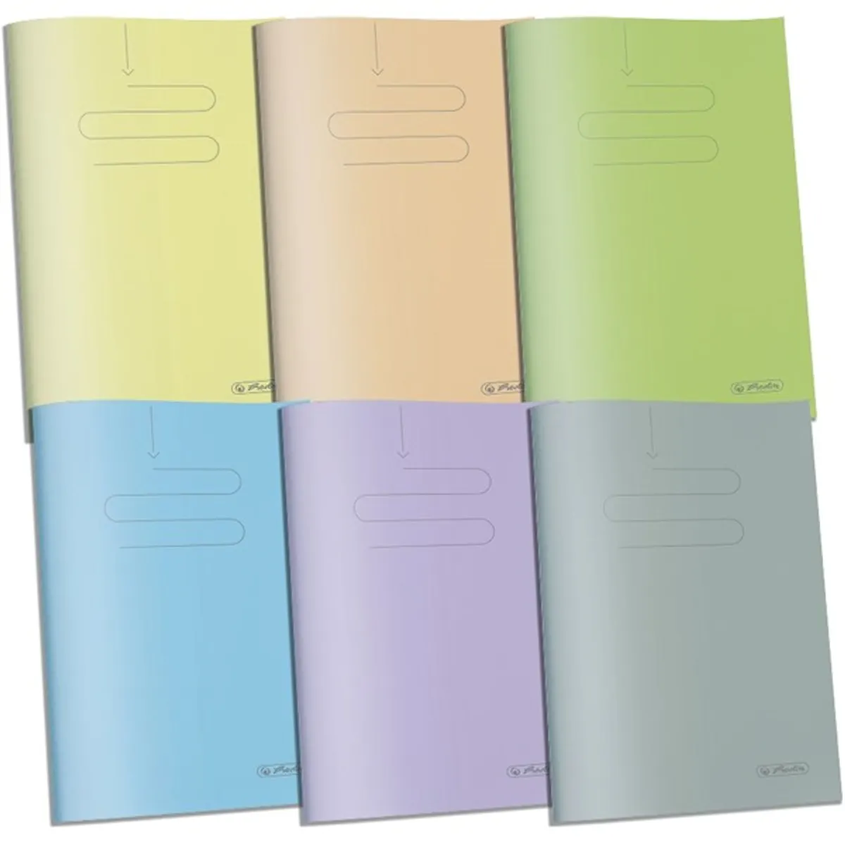 Herlitz 400200755 füzet kockás A4 60lapos PP borító névcímkés #1