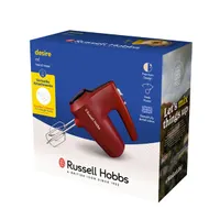 Russell Hobbs 25198026001 Desire Red kézi mixer 350 W 5 fokozat 150 cm kábel #9
