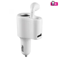 Sal Sabt 31 True wireless mono fülhallgató autós töltő Usb gyorstöltő 12–24 V 3in1 beépített mikrofon